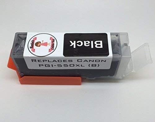 Katies Edible Ink Cartridge XL Capacity 550/551 Set Compatible With Canon IP7250 MG5450 MG5550 MG5650 MG6350 iX6850 MX925