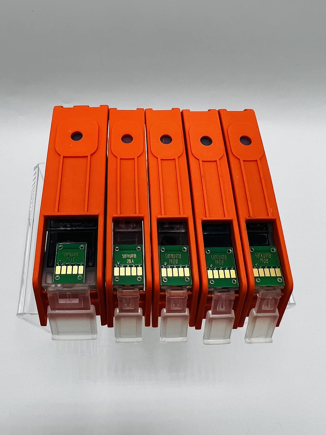 Katies Edible Ink Ready To Use Cartridges Filled Set Compatible with Canon Pixma TS705 TS705a Printers PG-580 CLI-581 580/581