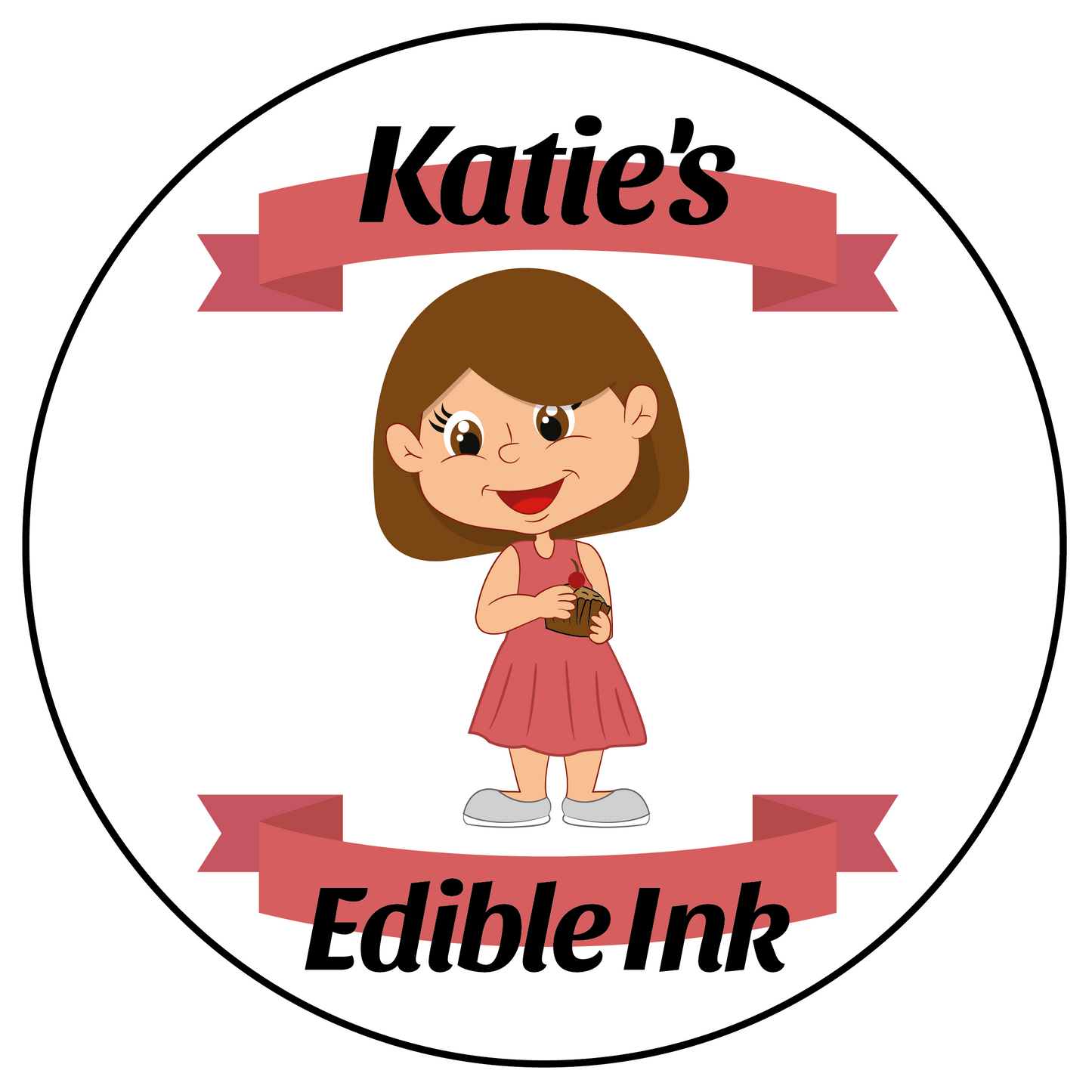 Katies Edible Ink Ready To Use Cartridges Filled Set Compatible with Canon Pixma TS705 TS705a Printers PG-580 CLI-581 580/581