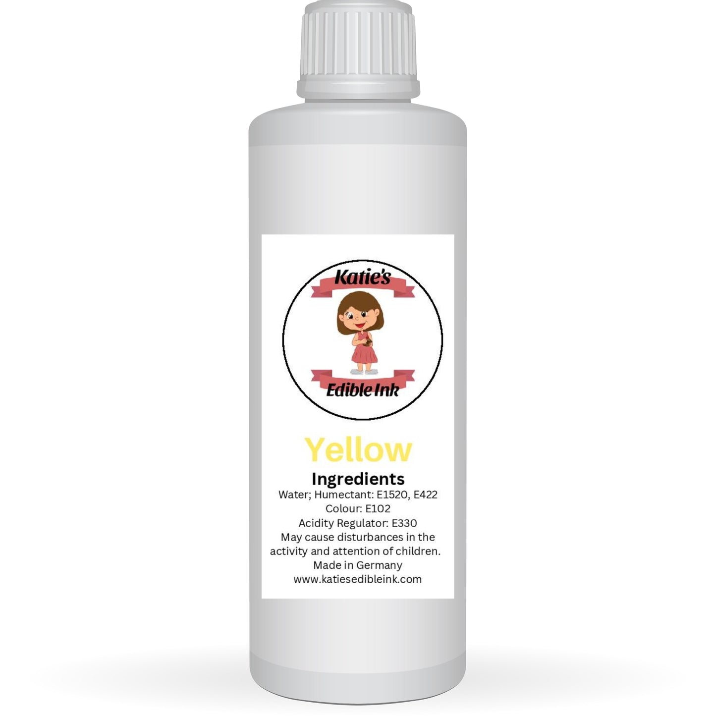 Katies Edible Ink Set Compatible with Canon Pixma Printers Black/Cyan/Magenta/Yellow